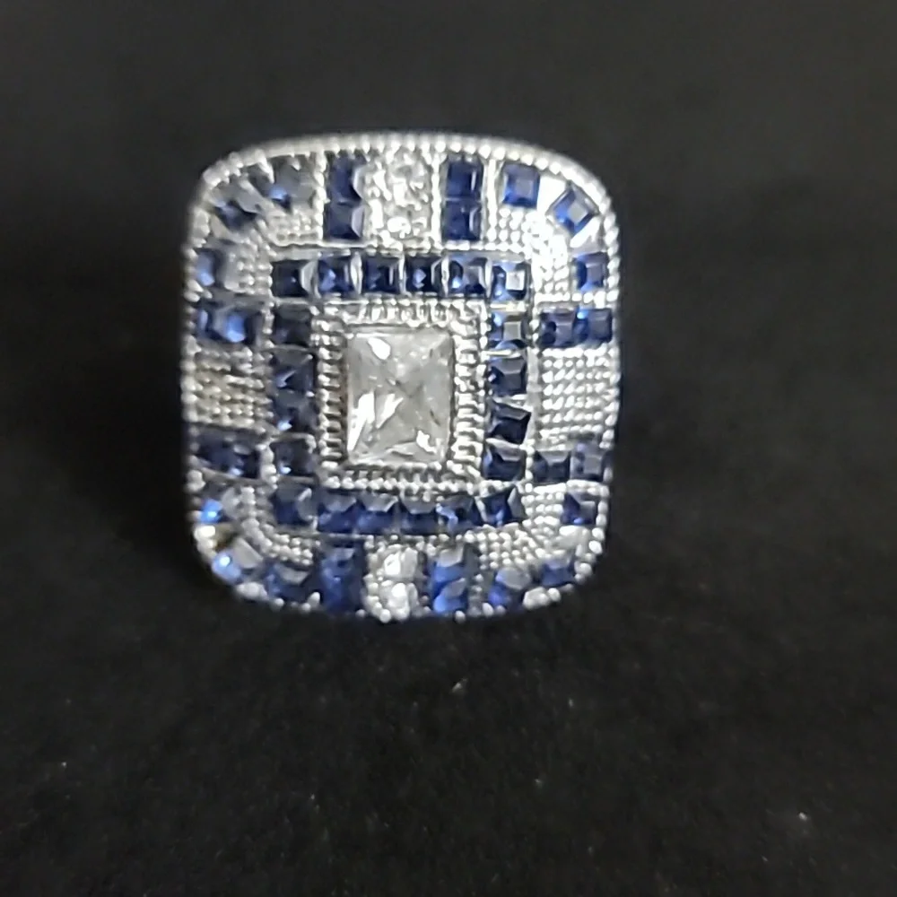 Art Deco Large Ring Size 7